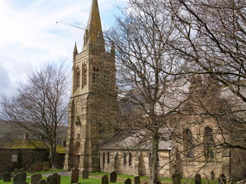 The Parish Church of St. Augustine, Alston.  Alston Town, Cumbria, North Pennines, Northern England