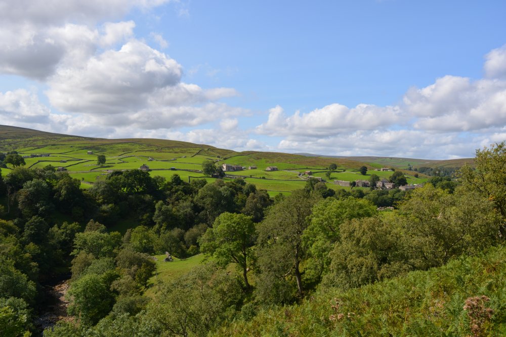 Muker Keld Kisdon Hill circular walk, North Yorkshire, England