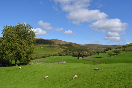Muker Keld Kisdon Hill circular walk, North Yorkshire, England