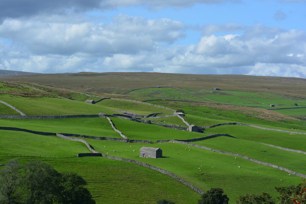 Muker Keld Kisdon Hill circular walk, North Yorkshire, England