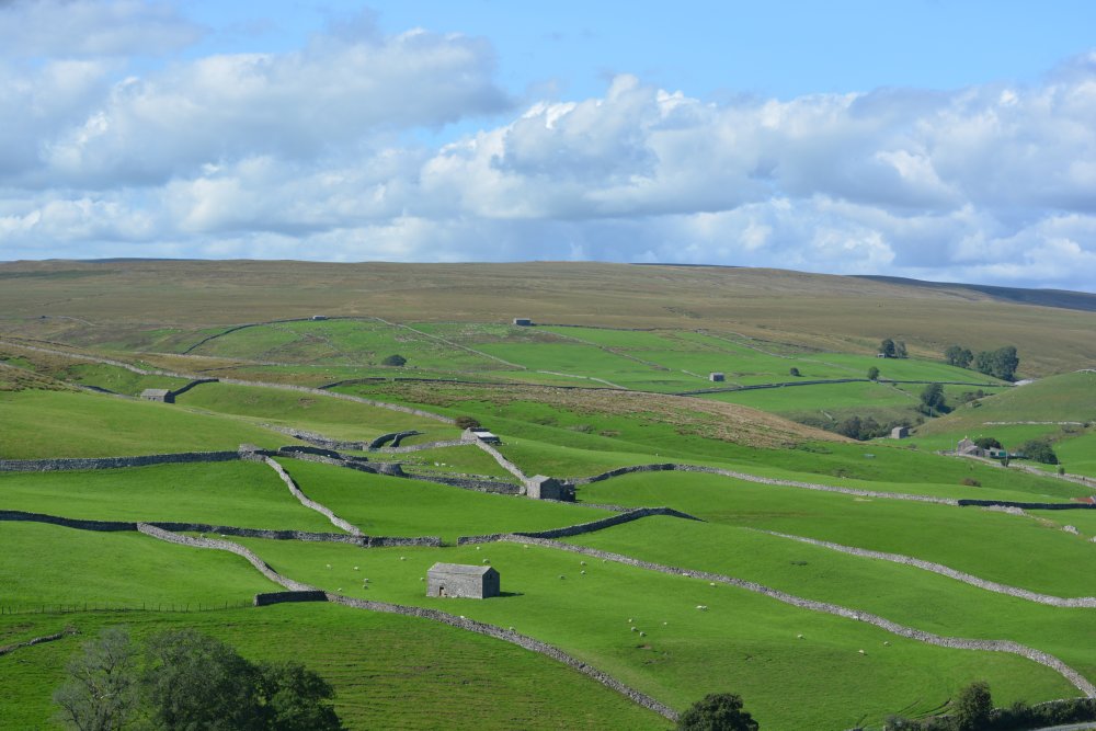 Muker Keld Kisdon Hill circular walk, North Yorkshire, England