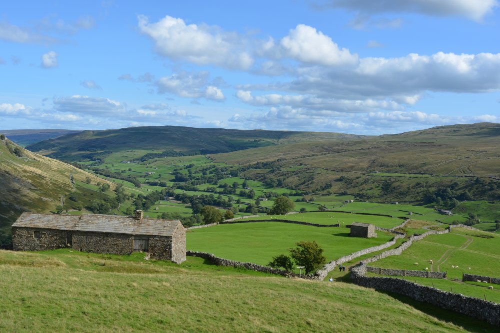 Muker Keld Kisdon Hill circular walk, North Yorkshire, England