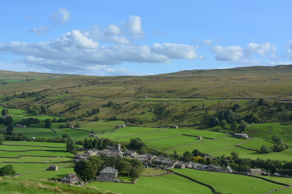 Muker Keld Kisdon Hill circular walk, North Yorkshire, England