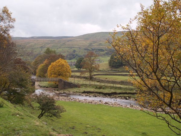 Walking in Swaledale, Muker-Keld, Yorkshire Dales National Park, North Yorkshire, Northern England