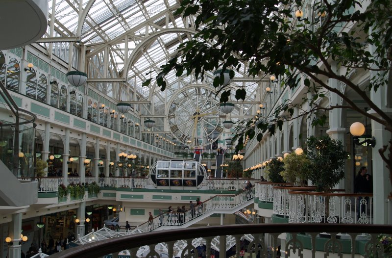 4. The St Stephen's Green Shopping centre-complex.
