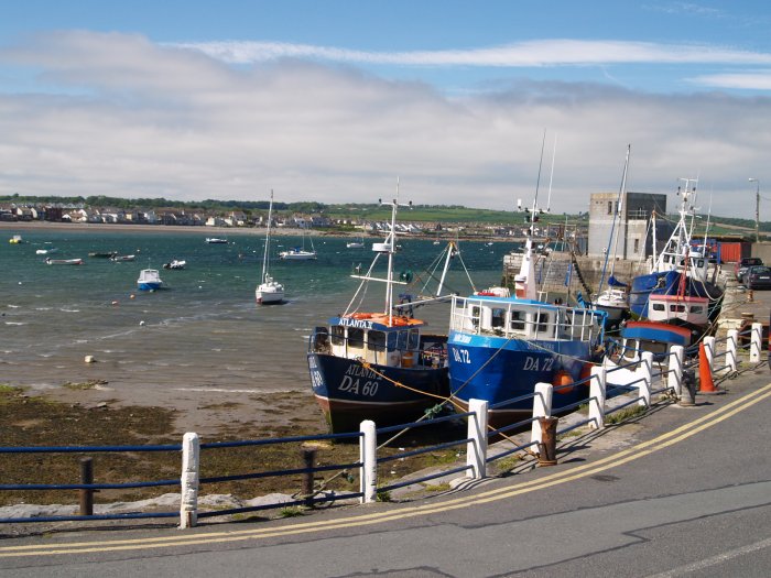 44. The small, quiet and tranquil harbour at Skerries, north Co. Dublin.