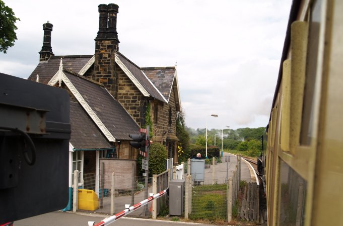 Location 16a: Ruswarp Station.