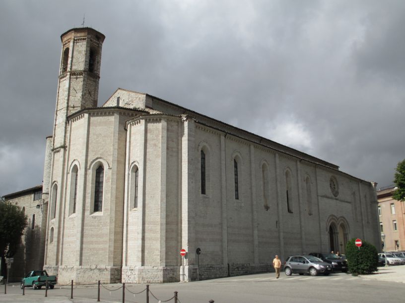 Churches Chiesa Gubbio Umbria Italy
