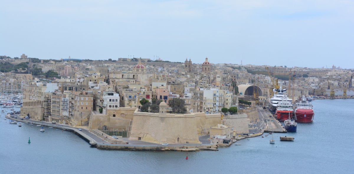 Barrakka Gardens, Valletta, Malta