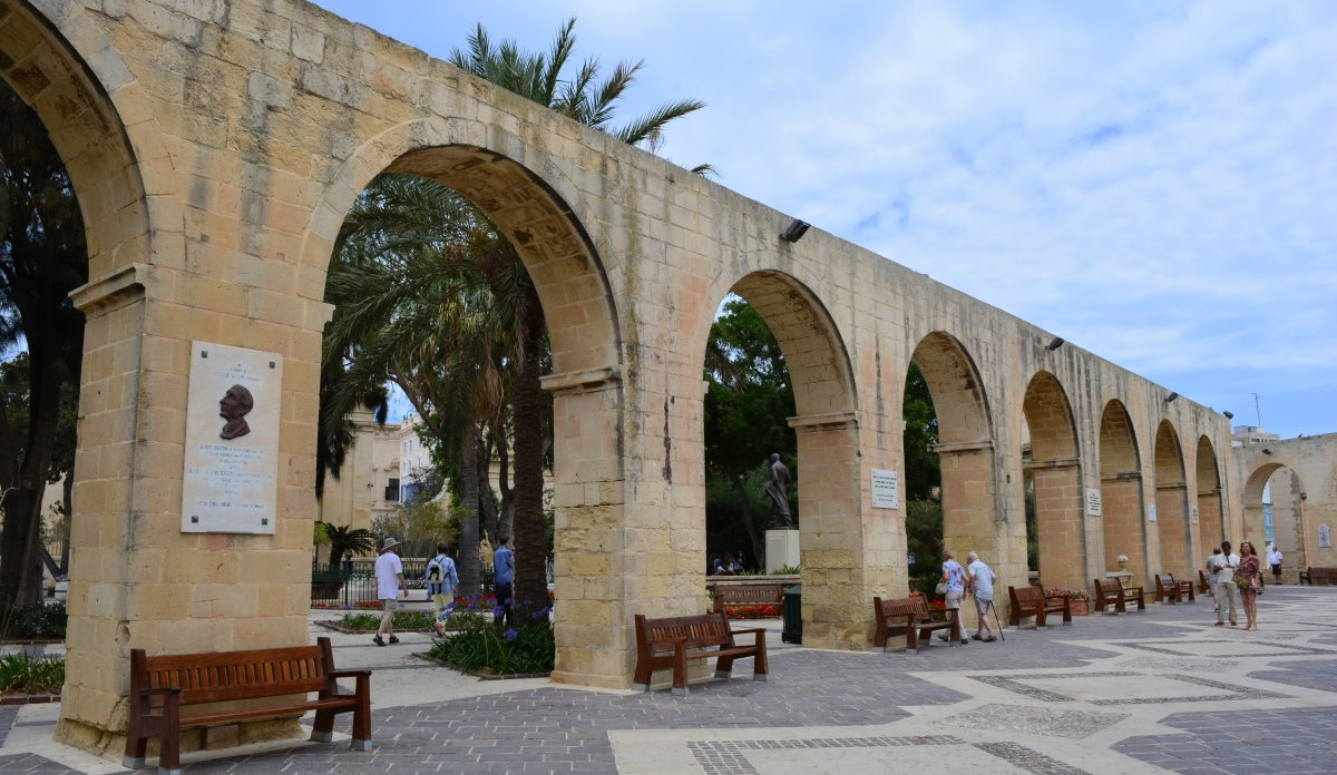 Barrakka Gardens, Valletta, Malta