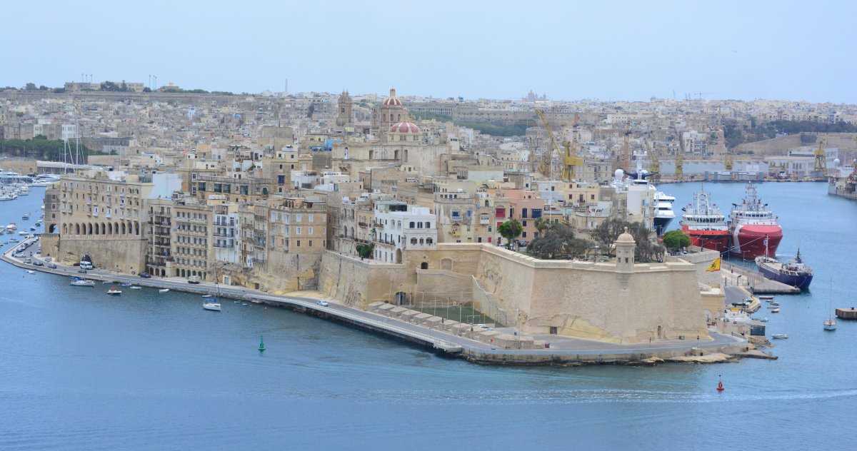 Barrakka Gardens, Valletta, Malta