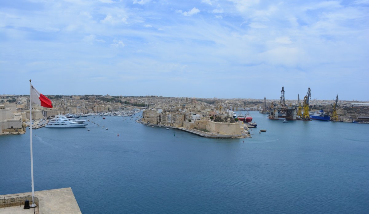 Barrakka Gardens, Valletta, Malta