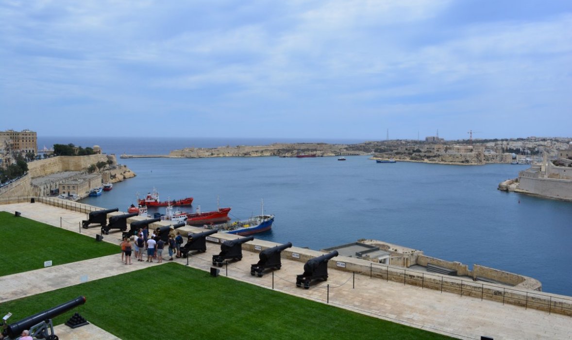 Barrakka Gardens, Valletta, Malta