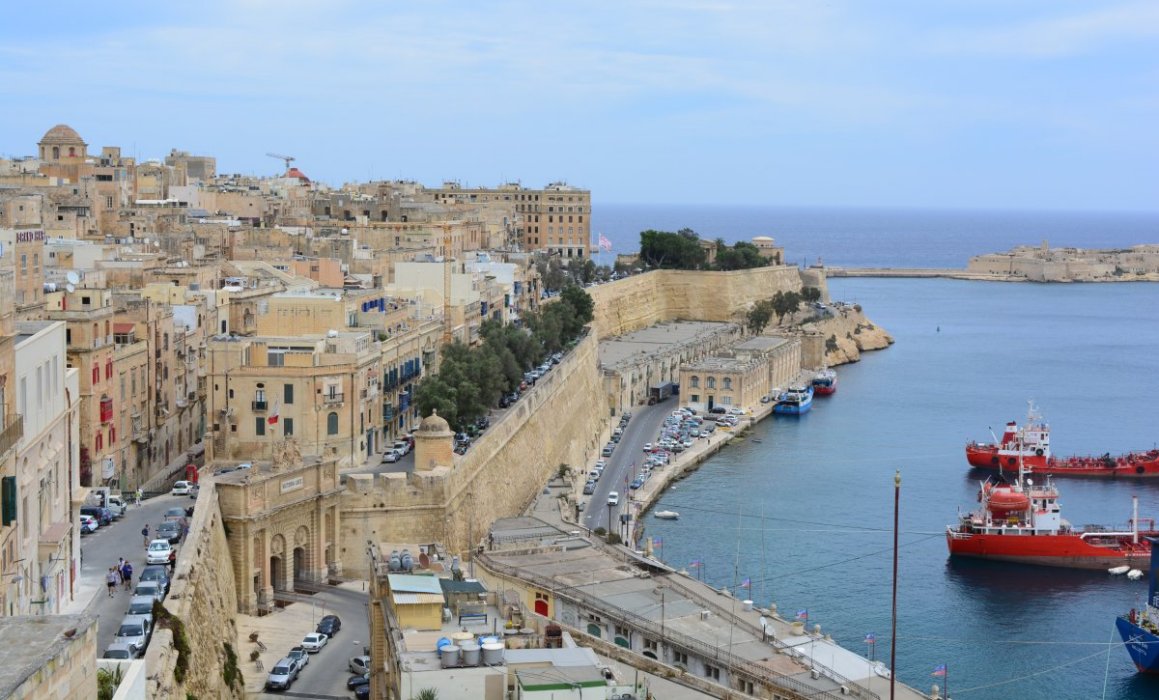 Barrakka Gardens, Valletta, Malta