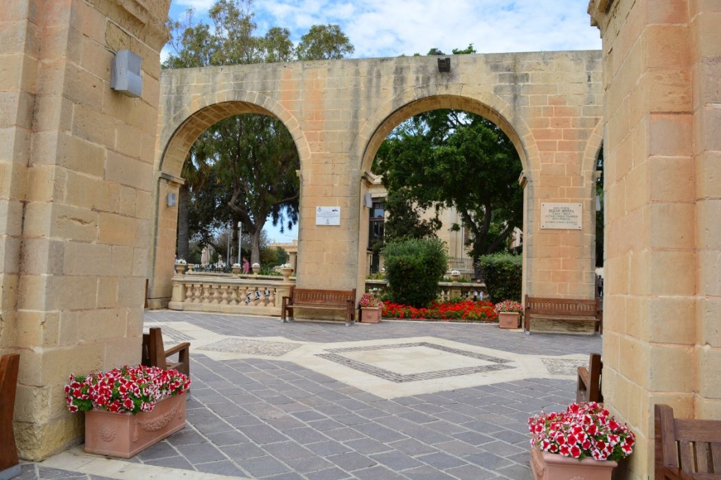 Barrakka Gardens, Valletta, Malta