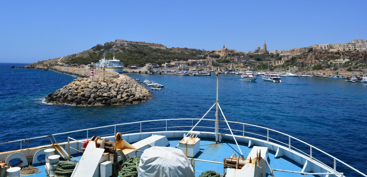 Ferry to Mgarr Gozo