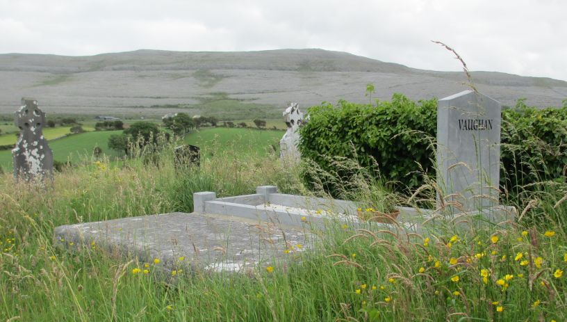 New Quay, Church, ruined Castle, The Burren, Co. Clare