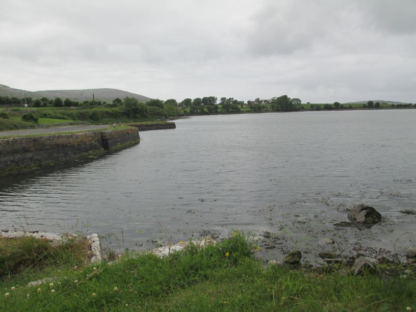 New Quay, Church, ruined Castle, The Burren, Co. Clare