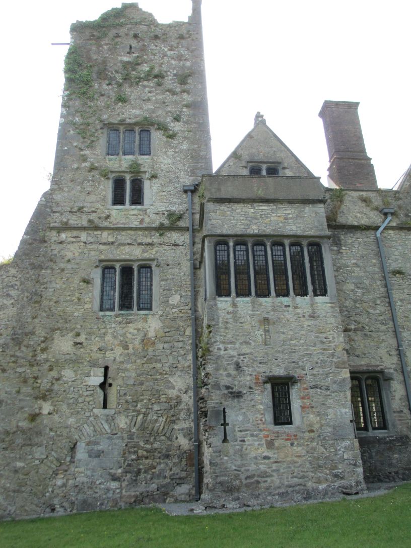 Parts of the original early medieval Ormond Castle, Carrick-on-Suir, Co. Tipperary