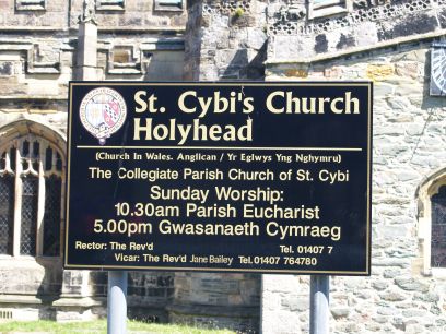 St Cybi's Church, Holyhead, Wales
