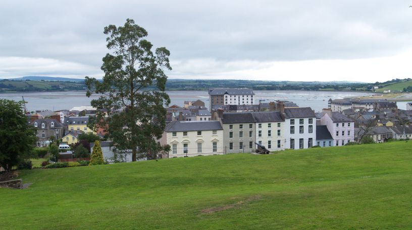 An overview of Youghal towards the harbour Youghal, Co. West Cork, Ireland