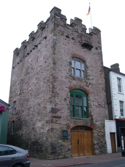 medieval late 15th century  Tynte's Castle in Youghal, built by the Walsh family, Cambro-Norman merchants who built stores and fortified houses in the town to protect their goods trade.
 Youghal, Co. West Cork, Ireland