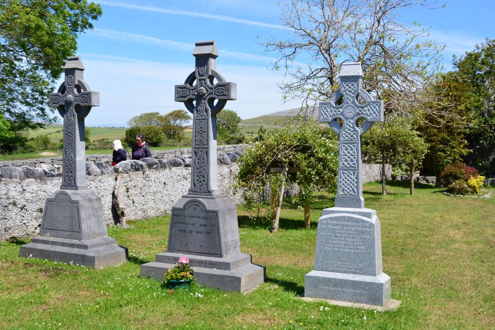 New Quay, Church, ruined Castle, The Burren, Co. Clare