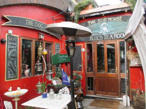 The Dog House Blue's Tearoom in Howth village