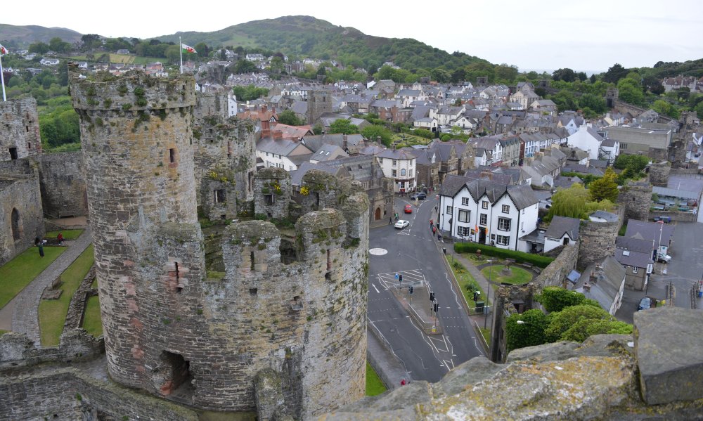 Town of Conwy, North Wales (Conway)
