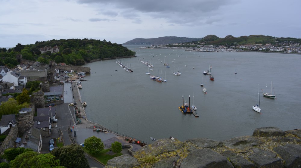 Town of Conwy, North Wales (Conway)