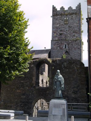 The French Church and memorial to Father Luke Wadding (1588-1657), a Franciscan priest and scholar - Scenes around Waterford Town, County Waterford, Ireland
