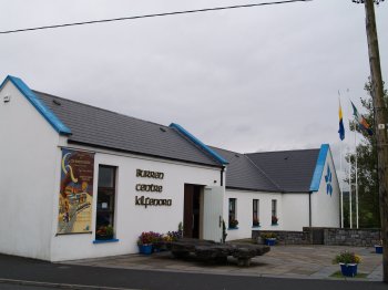 The Burren Information Centre in the village of Kilfenora. - Kilfenora, The Burren, County Clare, West of Ireland