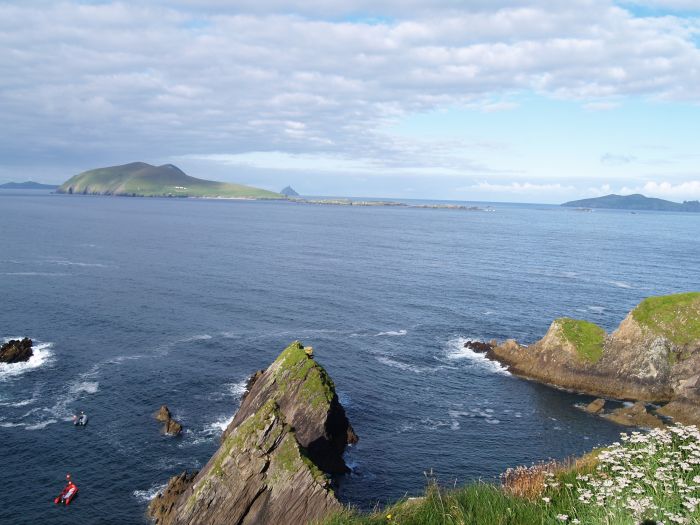The coast near Dunquin, looking out to the Blasket Islands - Dingle Peninsular, Co. Kerry, West of Ireland