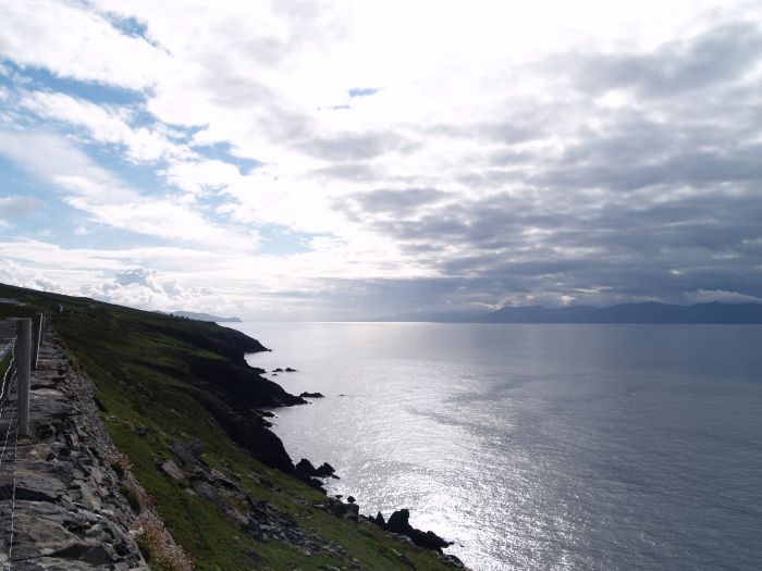 The coastline between Fahan and Slea Head, looking east towards Dingle - Dingle Peninsular, Co. Kerry, West of Ireland