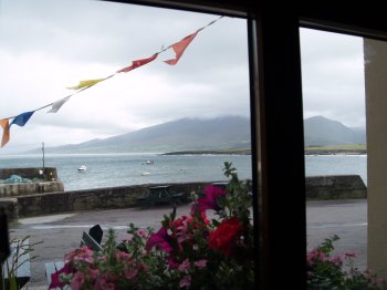 Brandon pier from Murphy's Pub - Dingle Peninsular, Co. Kerry, West of Ireland