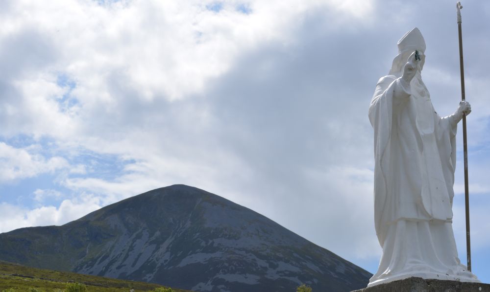 Climbing Croagh Patrick Co. Mayo