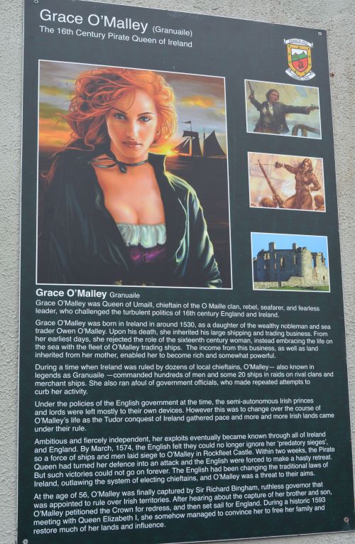 museum displays of the life and times of Grace O'Malley (Granuaile) Louisburgh Famine Museum Granuaile Visitor Centre Co. Mayo