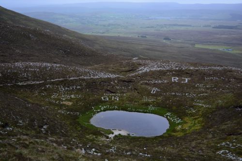 Climbing Croagh Patrick Co. Mayo