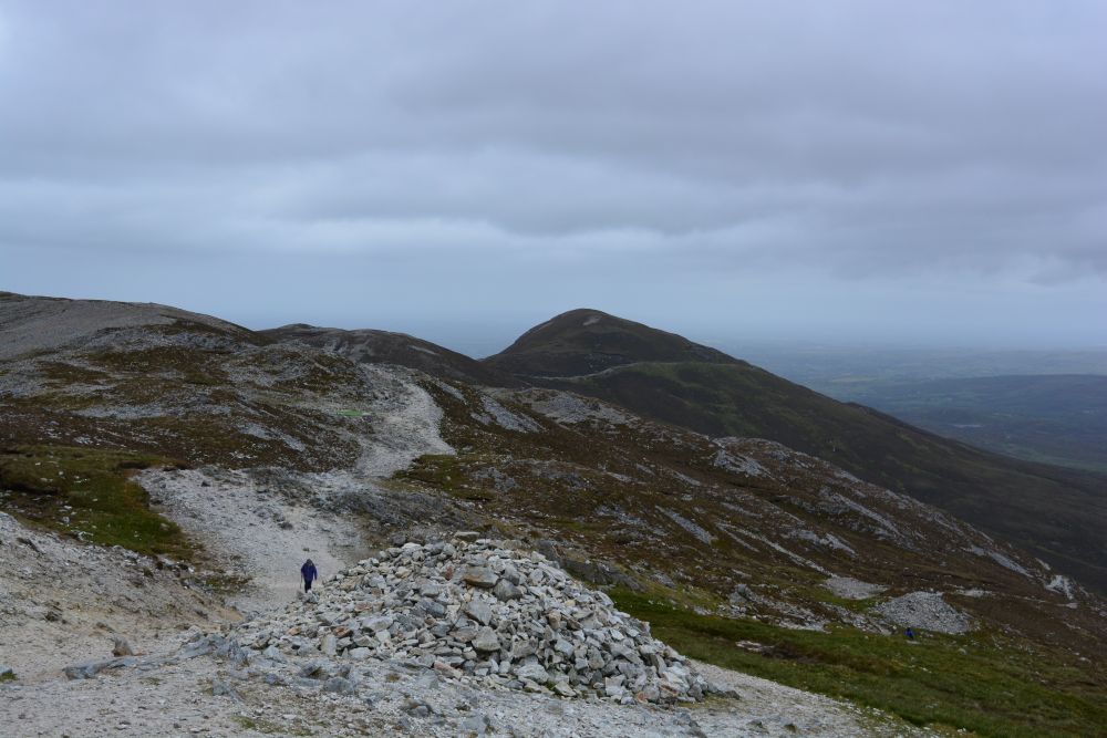 Climbing Croagh Patrick Co. Mayo