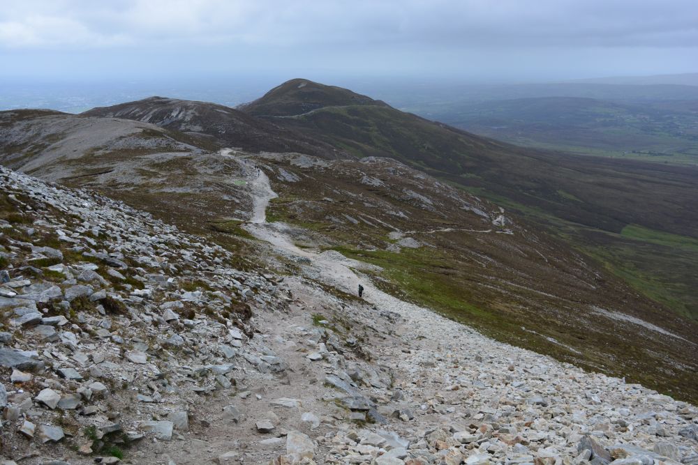 Climbing Croagh Patrick Co. Mayo