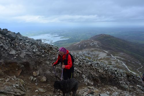 Climbing Croagh Patrick Co. Mayo