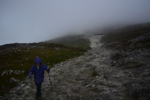 Climbing Croagh Patrick Co. Mayo