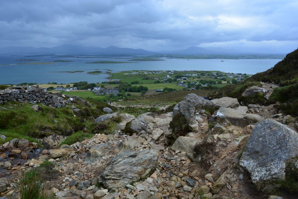 Climbing Croagh Patrick Co. Mayo