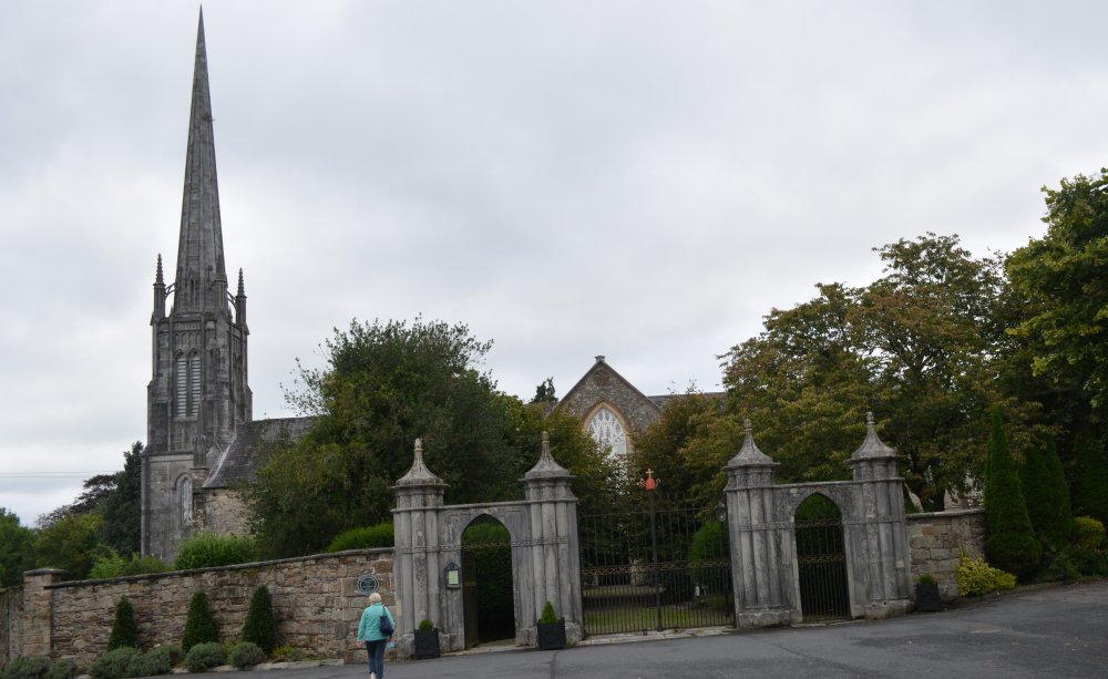 The entrance to St Carthage Cathedral, Town of Lismore, Co. Waterford, Republic of Ireland