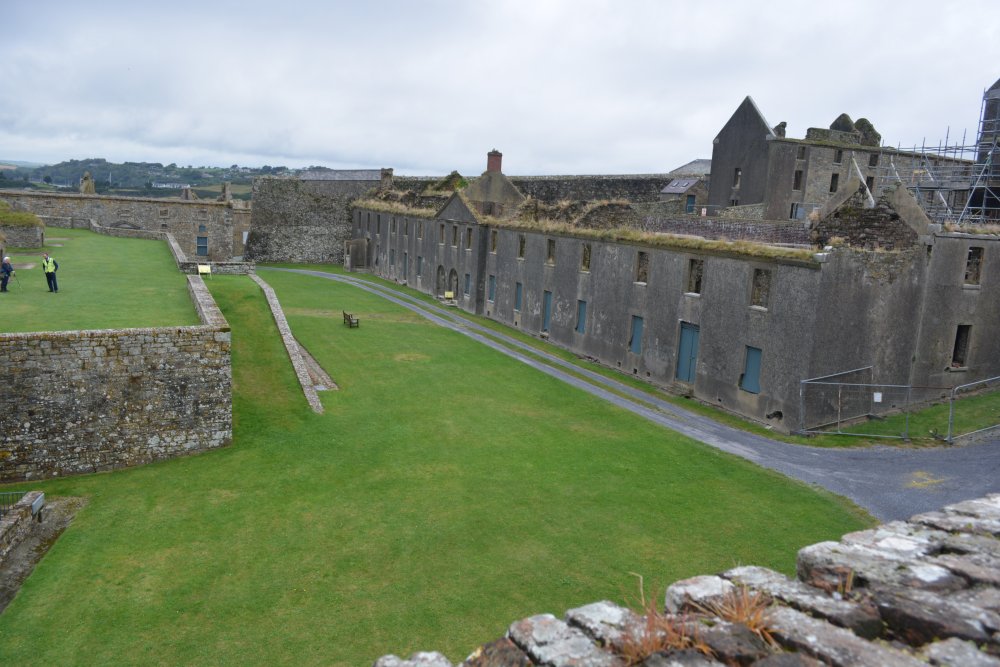 A general view of the barracks buildings and domestic soldiers quarters of Charles Fort Kinsale Harbour Co. Cork Ireland