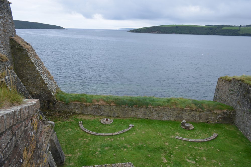 Swivel gun emplacements by the Charles Bastion of Charles Fort Kinsale Harbour Co. Cork Ireland