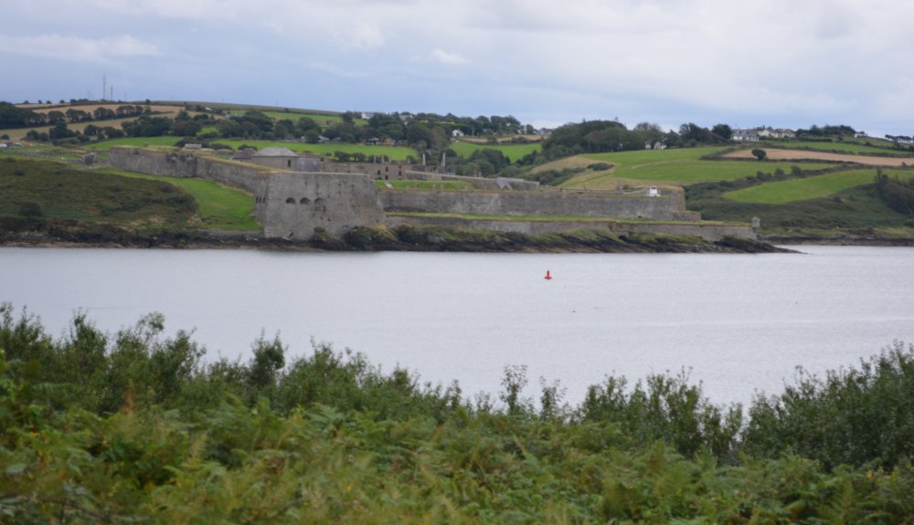 Looking across to Charles Fort from James Fort Kinsale, Co. Cork, West of Ireland