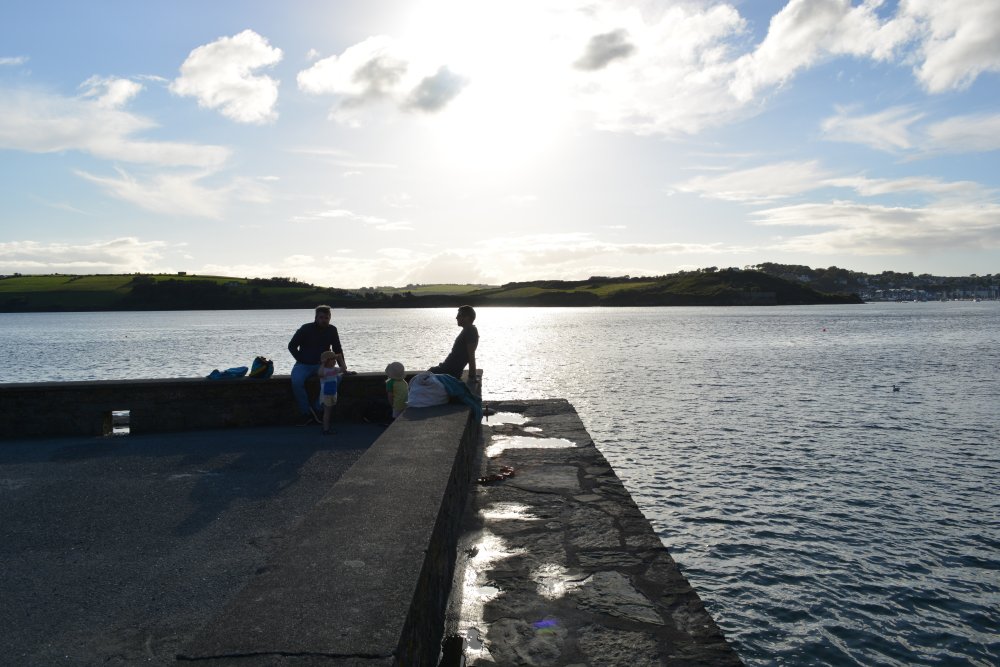 A peaceful Summer Cove in the early evening Scilly Walk Kinsale Co. Cork Ireland