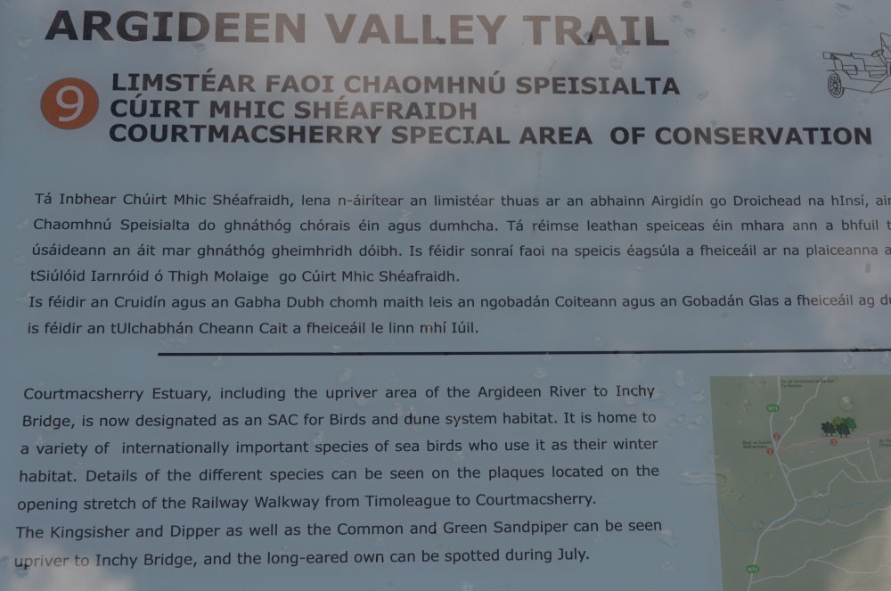 Argideen Valley Trail part of the Timoleague to Courtmacsherry estuary nature walk Co. Cork West of Ireland