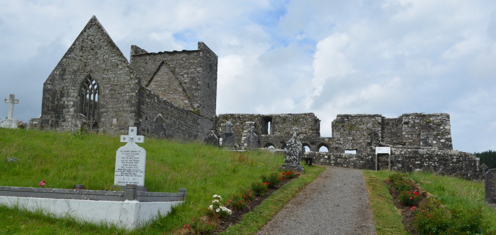 Burrishoole Abbey (Burrishoole Friary) was founded in 1470 by Richard de Burgo of Turlough Burrishoole Loop Walk from  Newport, Co. Mayo, Ireland
